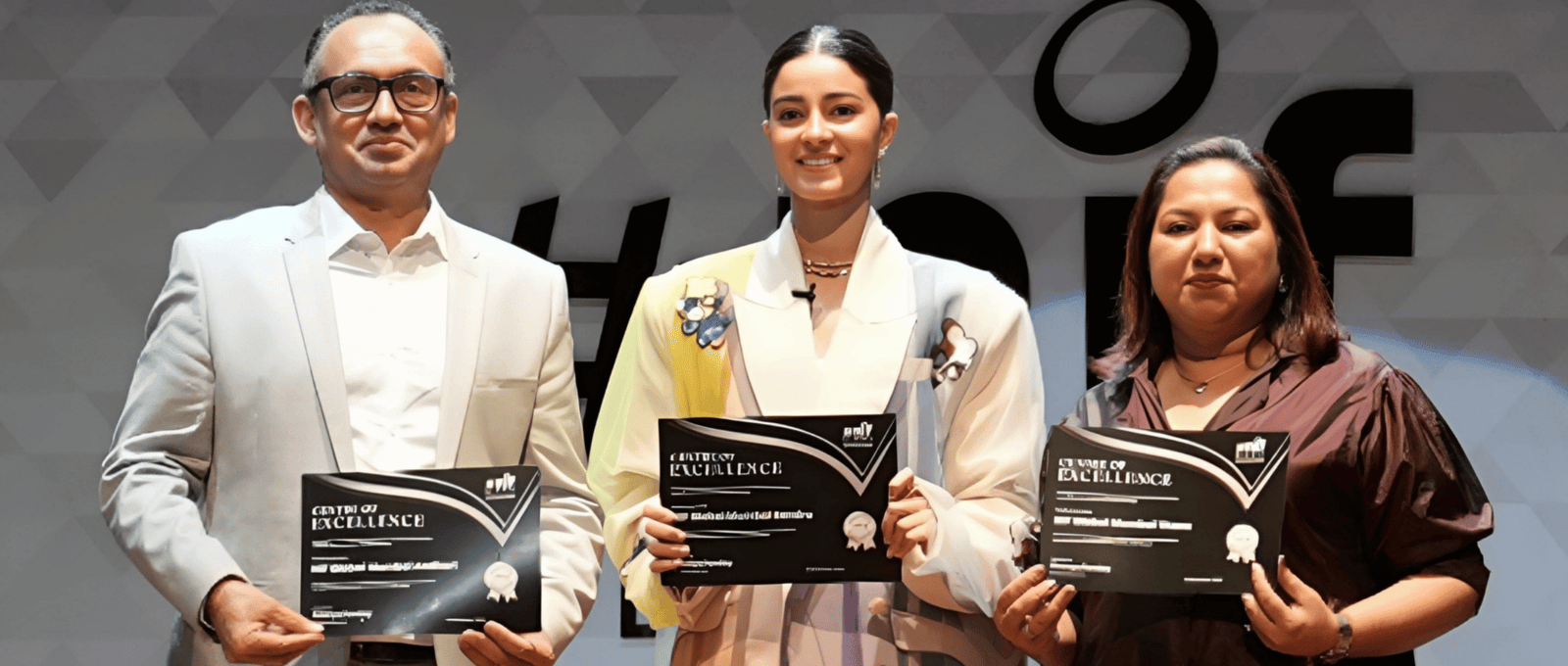 Ananya Pandey at NIF Global Mumbai