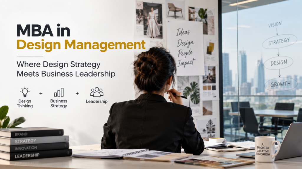 MBA in Design Management: Where Design Strategy Meets Business Leadership